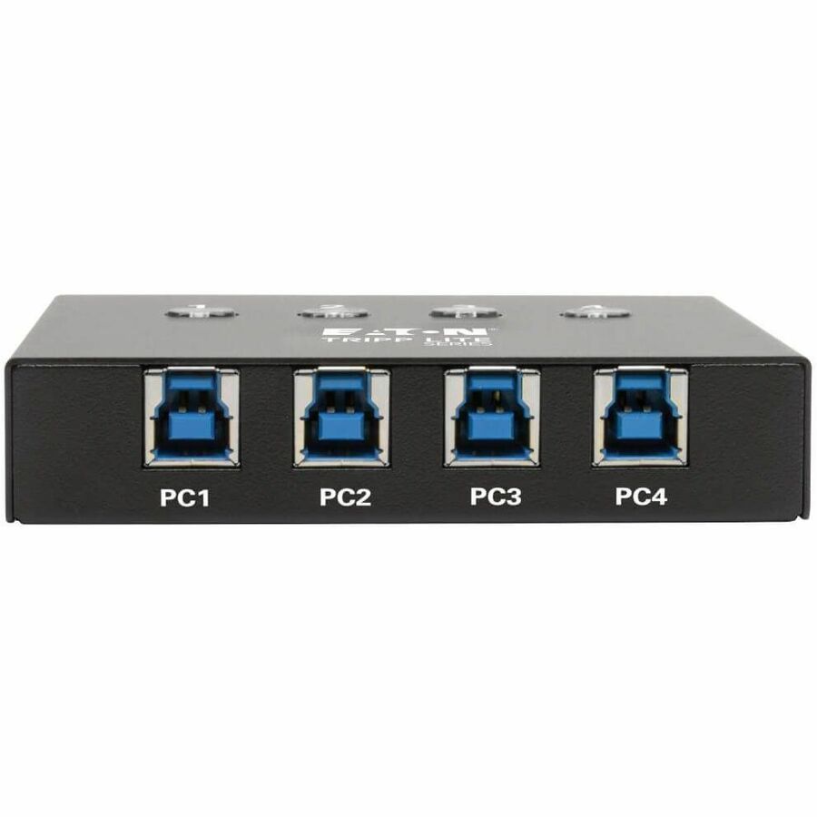 Eaton Tripp Lite Series 4-Port USB 3.x (5Gbps) Peripheral Sharing Switch — U359-004