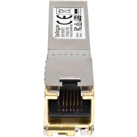 StarTech.com Cisco SFP-10 GB-TC Compatible SFP+ Module - 10GBASE-T - 10GE Gigabit Ethernet SFP+ SFP to RJ45 Cat6/Cat5e Transceiver - 30m — SFP10GBTCST