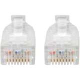 Eaton Tripp Lite Series Cat6 Gigabit Snagless Slim UTP Ethernet Cable (RJ45 M/M), PoE, Black, 1 ft. (0.31 m) — N201-S01-BK