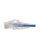 Eaton Tripp Lite Series Cat6 Gigabit Snagless Slim UTP Ethernet Cable (RJ45 M/M), PoE, Blue, 7 ft. (2.13 m) — N201-S07-BL