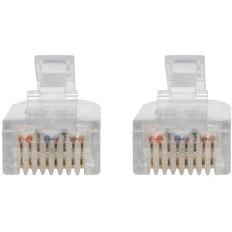Eaton Tripp Lite Series Cat6 Gigabit Snagless Slim UTP Ethernet Cable (RJ45 M/M), PoE, Blue, 7 ft. (2.13 m) — N201-S07-BL
