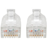 Eaton Tripp Lite Series Cat6 Gigabit Snagless Slim UTP Ethernet Cable (RJ45 M/M), PoE, Black, 10 ft. (3.05 m) — N201-S10-BK