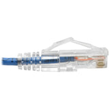 Eaton Tripp Lite Series Cat6 Gigabit Snagless Slim UTP Ethernet Cable (RJ45 M/M), PoE, Blue, 10 ft. (3.05 m) — N201-S10-BL
