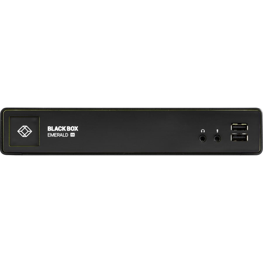 Black Box 4K KVM-over-IP Receiver - DP, Single-Head, V-USB 2.0, Audio, VMA — EMD4000-DUALKIT-R