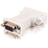 C2G DVI to VGA Video Adapter - DVI Adapter - DVI to HD15 - M/F — 26956