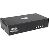 Tripp Lite by Eaton Secure KVM Switch, 4-Port, HDMI to DisplayPort, Dual Monitor, 4K, NIAP PP3.0 Certified, Audio, CAC, TAA — B002-HD2AC4