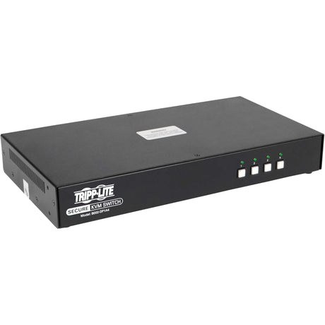 Tripp Lite by Eaton Secure KVM Switch, 4-Port, DisplayPort to DisplayPort, 4K, NIAP PP3.0 Certified, Audio, Single Monitor, TAA — B002-DP1A4