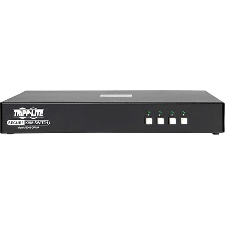 Tripp Lite by Eaton Secure KVM Switch, 4-Port, DisplayPort to DisplayPort, 4K, NIAP PP3.0 Certified, Audio, Single Monitor, TAA — B002-DP1A4