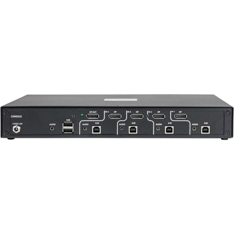 Tripp Lite by Eaton Secure KVM Switch, 4-Port, DisplayPort to DisplayPort, 4K, NIAP PP3.0 Certified, Audio, Single Monitor, TAA — B002-DP1A4