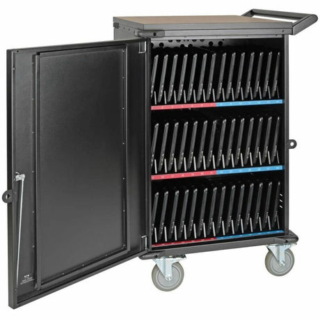 Tripp Lite by Eaton 42-Device AC Mobile Charging Cart - Laptops and Chromebooks, 120V, NEMA 5-15P, 10 ft. (3.05 m) Cord, Black — CSC42AC