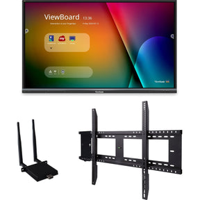 ViewSonic ViewBoard IFP8650-E1 - 4K Interactive Display with WiFi Adapter and Fixed Wall Mount - 350 cd/m2 - 86" — IFP8650-E1
