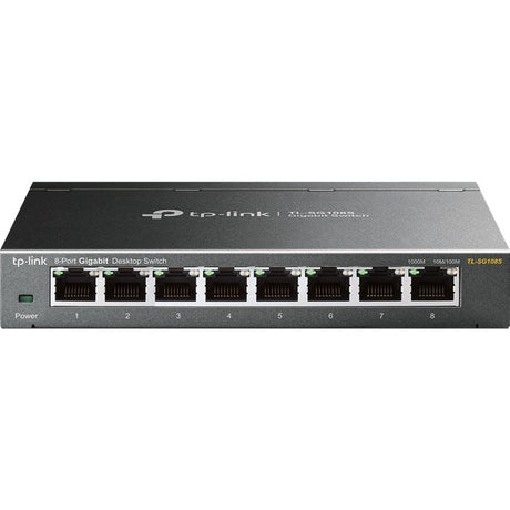 TP-Link TL-SG108S - 8 Port Gigabit Ethernet Switch — TL-SG108S