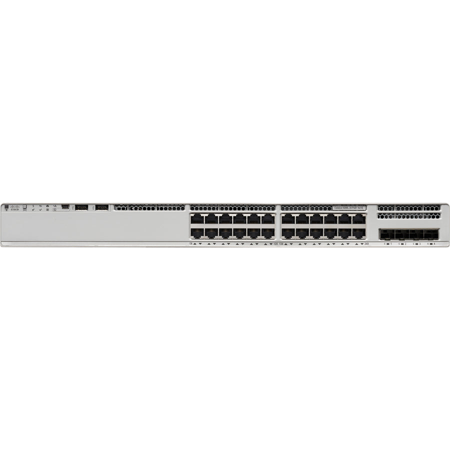 Cisco Catalyst C9200L-24P-4G Ethernet Switch — C9200L-24P-4G-E
