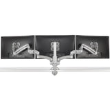 Chief KX Low-Profile Triple Display Desk Mount - For Displays 10-32" - Silver — KXC330S