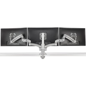 Chief KX Low-Profile Triple Display Desk Mount - For Displays 10-32" - Silver — KXC330S