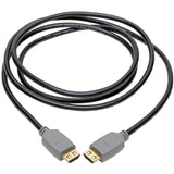 Eaton Tripp Lite Series 4K HDMI Cable (M/M) - 4K 60 Hz, HDR, 4:4:4, Gripping Connectors, Black, 2 m — P568-02M-2A