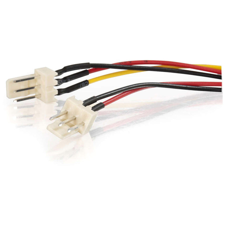 C2G 4in 3-pin Fan Power Y-Cable — 27391