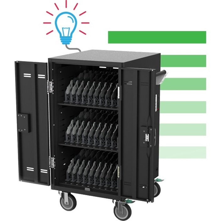 AVer AVerCharge X30i 30 Device Intelligent Charging Cart — CHRGEX30i