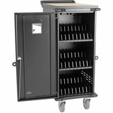 Tripp Lite by Eaton 27-Device AC Charging Cart for Laptops and Chromebooks - 120V, NEMA 5-15P, 10 ft. (3.05 m) Cord, Black — CSC27AC