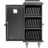 Tripp Lite by Eaton 27-Device AC Charging Cart for Laptops and Chromebooks - 120V, NEMA 5-15P, 10 ft. (3.05 m) Cord, Black — CSC27AC