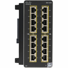 Cisco Catalyst IE3300 Rugged Series Module, 16 Non-PoE Copper — IEM-3300-16T=