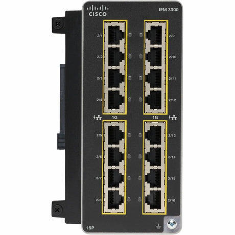 Cisco Catalyst IE3300 Rugged Series Module, 16 Non-PoE Copper — IEM-3300-16T=