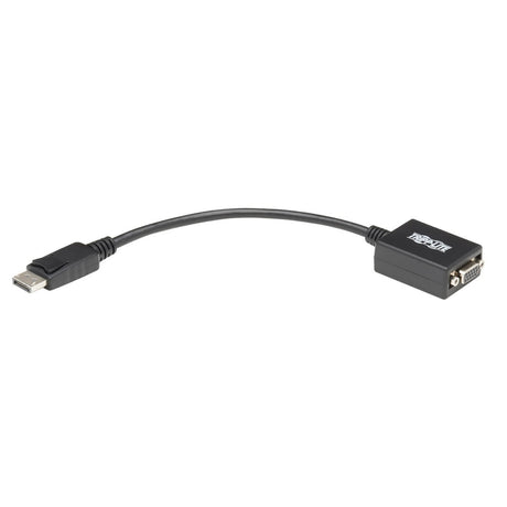 Eaton Tripp Lite Series DisplayPort to VGA Active Adapter Video Converter (M/F), 6-in. (15.24 cm), 50 Pack — P134-06N-VGA-BP