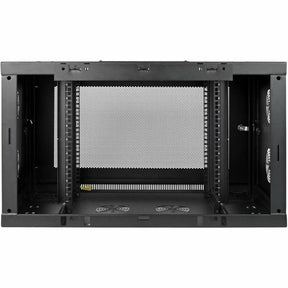 Tripp Lite SmartRack 9U Low-Profile Switch-Depth-Plus Wall-Mount Mini Rack Enclosure Wide — SRW9UDPVRT
