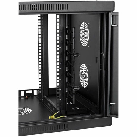 Tripp Lite SmartRack 9U Low-Profile Switch-Depth-Plus Wall-Mount Mini Rack Enclosure Wide — SRW9UDPVRT