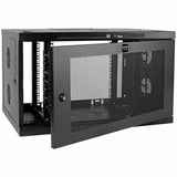 Tripp Lite SmartRack 9U Low-Profile Switch-Depth-Plus Wall-Mount Mini Rack Enclosure Wide — SRW9UDPVRT