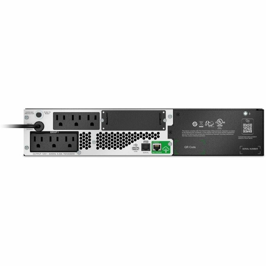 APC by Schneider Electric Smart-UPS SMTL750RM2UC Rack-mountable 750VA UPS (Not for sale in Vermont) — SMTL750RM2UC