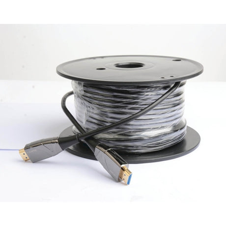 Eaton Tripp Lite Series 4K HDMI Fiber Active Optical Cable (AOC) - 4K 60 Hz, HDR, 4:4:4 (M/M), 30 m (98 ft.) — P568-30M-FBR