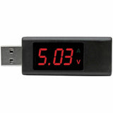 Tripp Lite by Eaton USB-A Voltage and Current Tester Kit - LCD Screen, USB 3.1 Gen 1, M/F — T050-001-USB-A