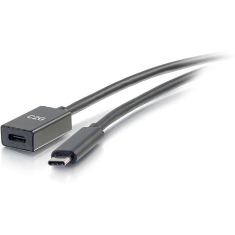C2G 1ft USB C Extension Cable - USB C to USB C Extension Cable - USB 3.1 Gen 2 - 10Gbps - M/F — 28657