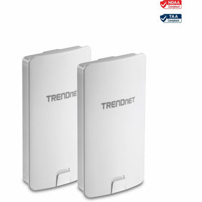 TRENDnet 14 DBI Wi-Fi AC867 Outdoor PoE Preconfigured Point-to-Point Bridge Kit; 4 DBI Directional Antennas; for Point-to-Point Wi-Fi Bridging Applications; 5 GHz; AC867; TEW-840APBO2K