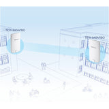 TRENDnet 14 DBI Wi-Fi AC867 Outdoor PoE Preconfigured Point-to-Point Bridge Kit; 4 DBI Directional Antennas; for Point-to-Point Wi-Fi Bridging Applications; 5 GHz; AC867; TEW-840APBO2K