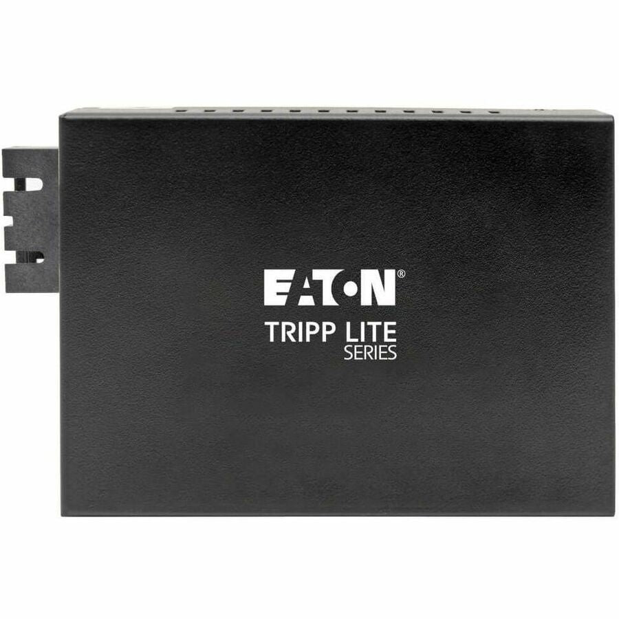 Eaton Tripp Lite Series Gigabit Multimode Fiber to Ethernet Media Converter, PoE+ - 10/100/1000 SC, 850 nm, 550M (1804.46 ft.) — N785-P01-SC-MM1