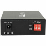 Eaton Tripp Lite Series Gigabit SFP Fiber to Ethernet Media Converter, PoE+ - 10/100/1000 Mbps — N785-P01-SFP