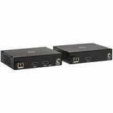 Eaton Tripp Lite Series HDMI over Fiber Extender Kit, Transmitter/Receiver, 4K 60 Hz, 4: 4: 4, RS-232, IR, Multimode LC, 985 ft. (300 m), TAA — B127F-1A1-MM-HH