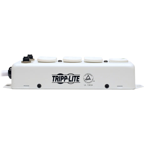Tripp Lite by Eaton Safe-IT UL 1363A Medical-Grade Power Strip for Patient-Care Vicinity, 4 Hospital-Grade Outlets, 15 ft. Right-Angle Cord — PS-415-HG-OEMRA