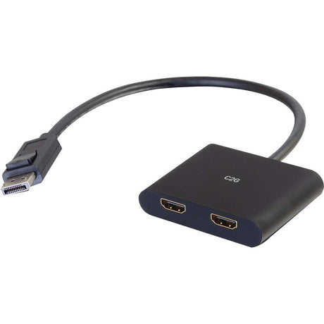 C2G 4K DisplayPort to Dual HDMI MST Hub - DisplayPort 1.2 to HDMI Splitter - M/F — 54293