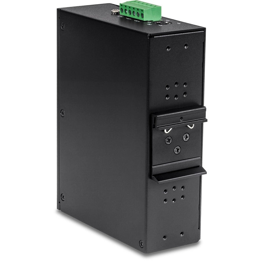TRENDnet 16-Port Hardened Industrial Unmanaged Gigabit 10/100/1000Mbps DIN-Rail Switch w/ 16 Gigabit PoE+ Ports; Lifetime Protection; TI-PG160