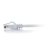 C2G 10ft Cat6a Snagless Unshielded (UTP) Ethernet Cable - Cat6a Network Patch Cable - PoE - White — 50769