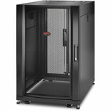 APC by Schneider Electric NetShelter SX 18U Server Rack Enclosure 600mm x 900mm w/ Sides Black — AR3006