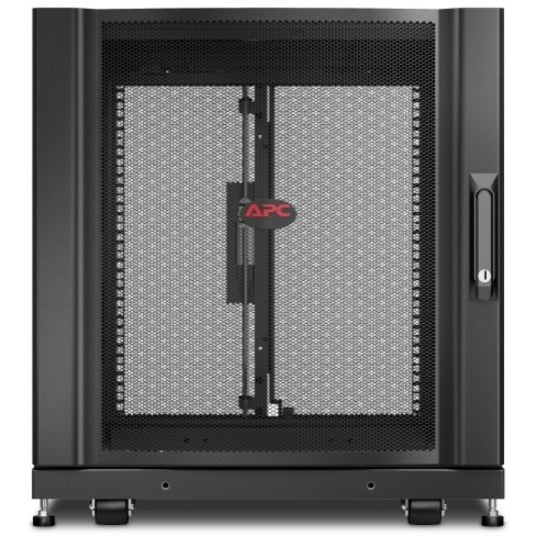 APC by Schneider Electric NetShelter SX 12U Server Rack Enclosure 600mm x 900mm w/ Sides Black — AR3003