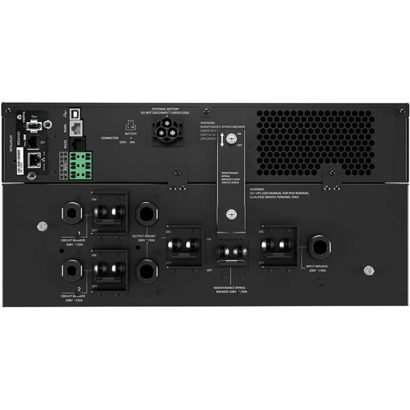 Vertiv Liebert GXT5 UPS - 4900VA/4600W 208V | Online Rack Tower Energy Star — GXT5-6KL630RT5UXLN