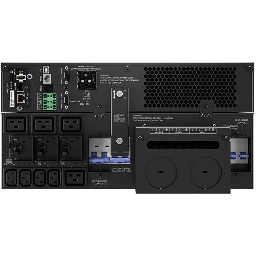 Vertiv Liebert GXT5 UPS - 8kVA/8kW 208V Online Rack Tower Energy Star — GXT5-8000HVRT5UXLN