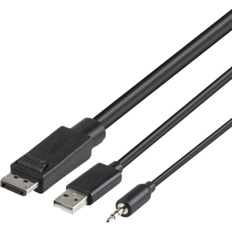 Belkin TAA DP/USB/Aud SKVM CBL, DP M/M; USB A/B — F1D9019B06T
