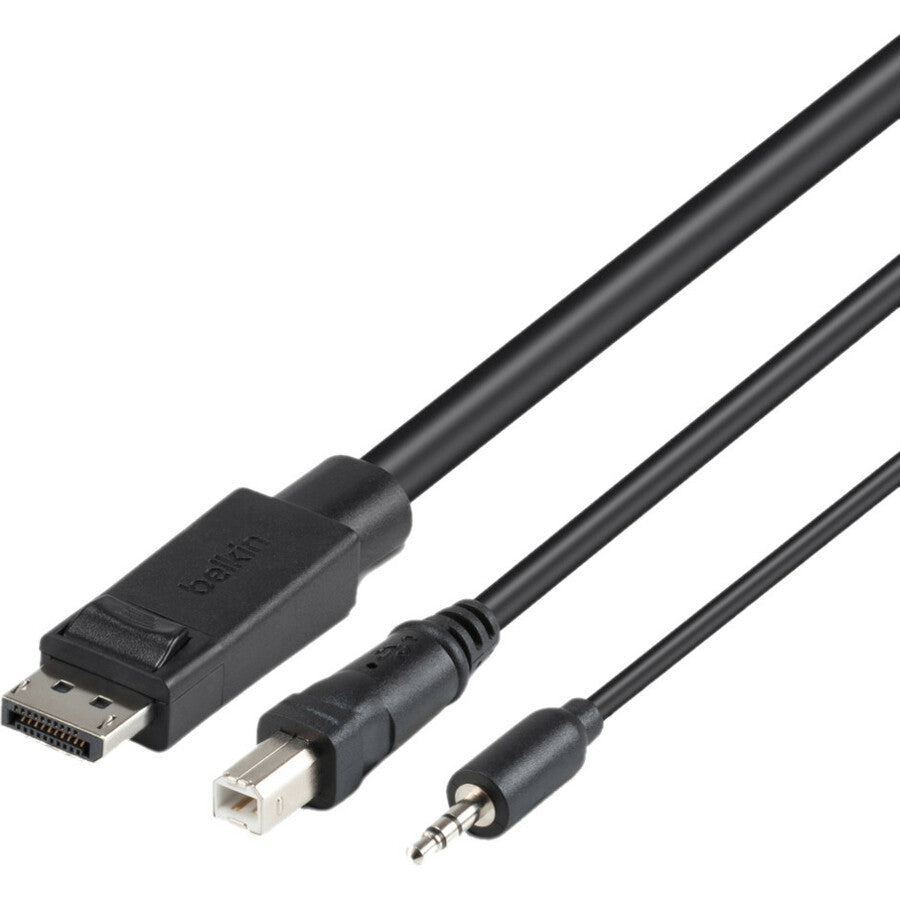 Belkin TAA DP/USB/Aud SKVM CBL, DP M/M; USB A/B — F1D9019B06T