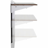 Ergotron WorkFit Elevate (walnut hills) Sit-Stand Wall Desk — 24-804-S894